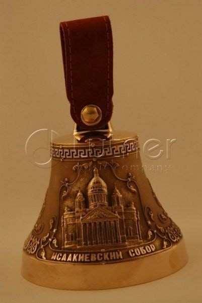 КМ950-018 Колокол герб Санкт-Петербурга и Исаакиевский собор