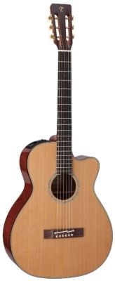 TAKAMINE LEGACY TF740FS классическая электроакустическая гитара типа FXC CUTAVAY, цвет натуральный