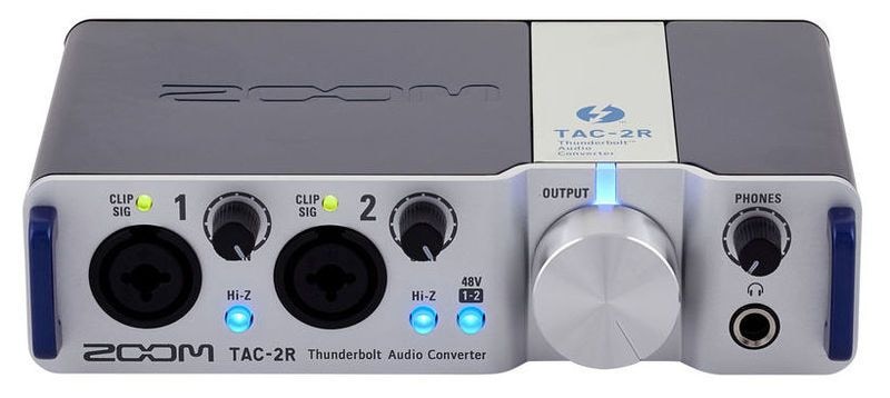Zoom TAC-2R аудиоинтерфейс с ультранизкой задержкой, с поддержкой Thunderbolt