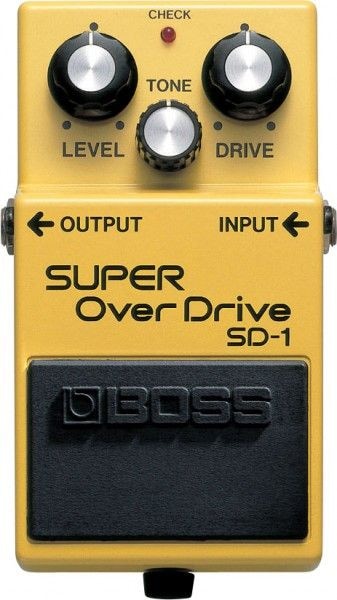 BOSS SD-1 Super OverDrive педаль для электрогитары