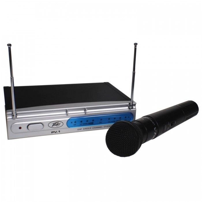 PEAVEY PV-1 U1 Одноканальная радиосистема UHF-диапазона, ручной микрофон в комплекте
