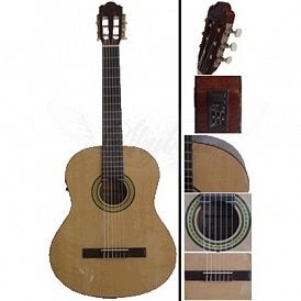 Гитара классическая BRAHNER BG-340CEQ/NA размер 4/4