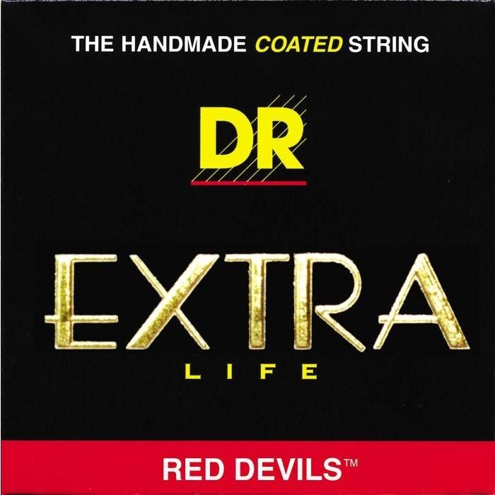 EXTRA-Life Струны для электрогитар DR RDE-10 (10-46) цветные