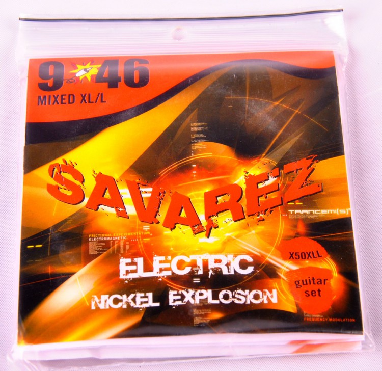 Nickel Explosion Струны для электрогитар SAVAREZ X50XLL (9-11-16-26-36-46) 