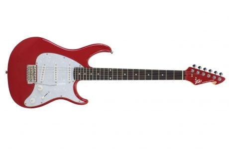 PEAVEY Raptor Custom Red Электрогитара, форма Stratocaster