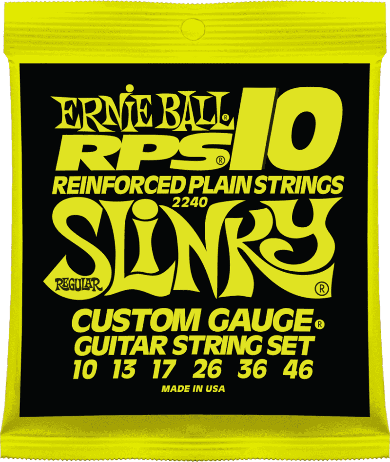Ernie Ball 2240 струны для электрогитары RPS10 Regular Slinky