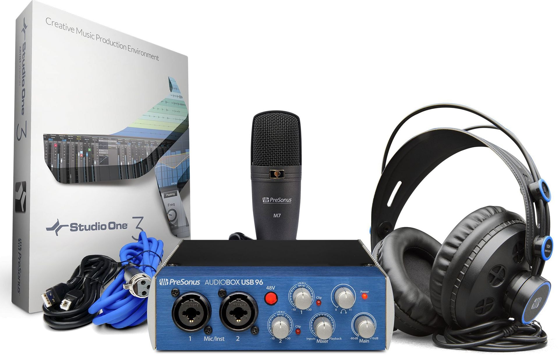 PreSonus AudioBox 96 STUDIO комплект для звукозаписи