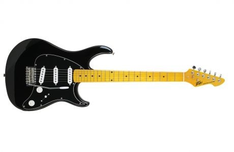 PEAVEY Raptor Custom Black Электрогитара, форма Stratocaster