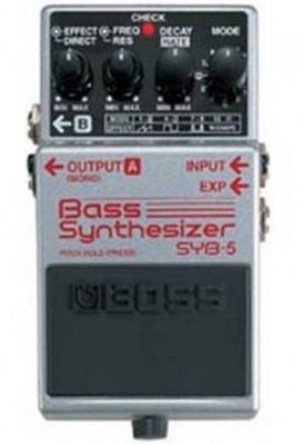 BOSS SYB-5 Bass Syntheizer педаль для бас гитары