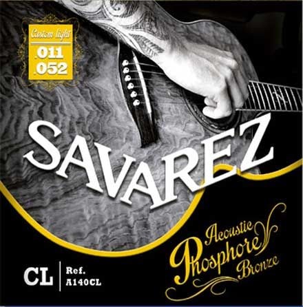 Acoustic F. Bronze Струны для акустических гитар SAVAREZ A140CL (11-15-22-32-41-52) купить в Москве: цены, доставка, фото