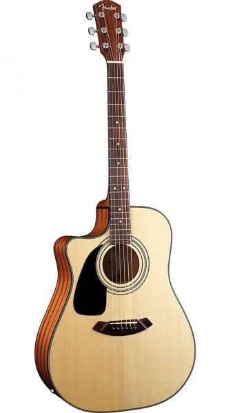 FENDER CD-100CE L/H NATURAL левосторонняя электроакустическая гитара