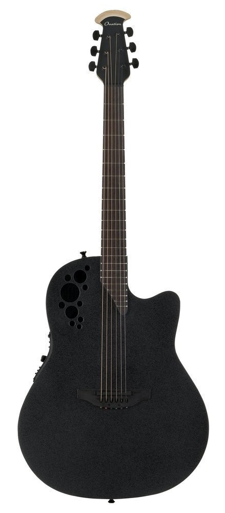 OVATION 2078TX-5 Elite TX Deep Contour Black Textured гитара электроакустическая с вырезом