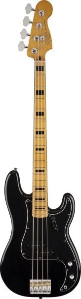 FENDER Squier® Classic Vibe P Bass® '70s, Maple Fingerboard, Black бас-гитара