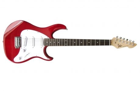 PEAVEY Raptor SSH Trans Red Электрогитара, форма Stratocaster