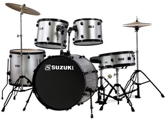 Suzuki SDS-602S барабанная установка цвет серебристый