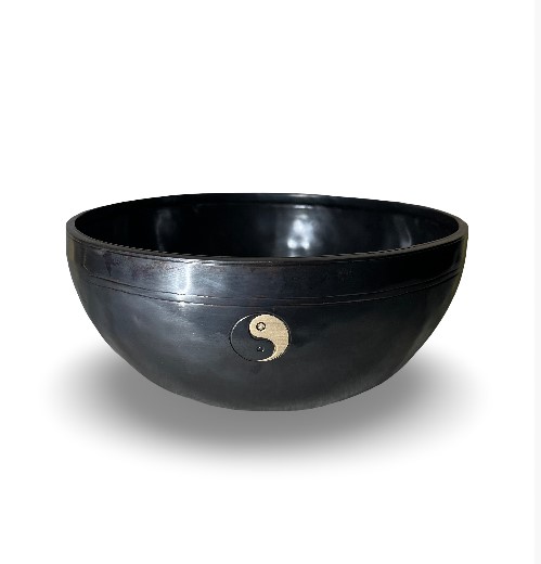 Кованая поющая чаша 23.2 см Ying Yang Кованая поющая чаша 23.2 см Ying Yang
