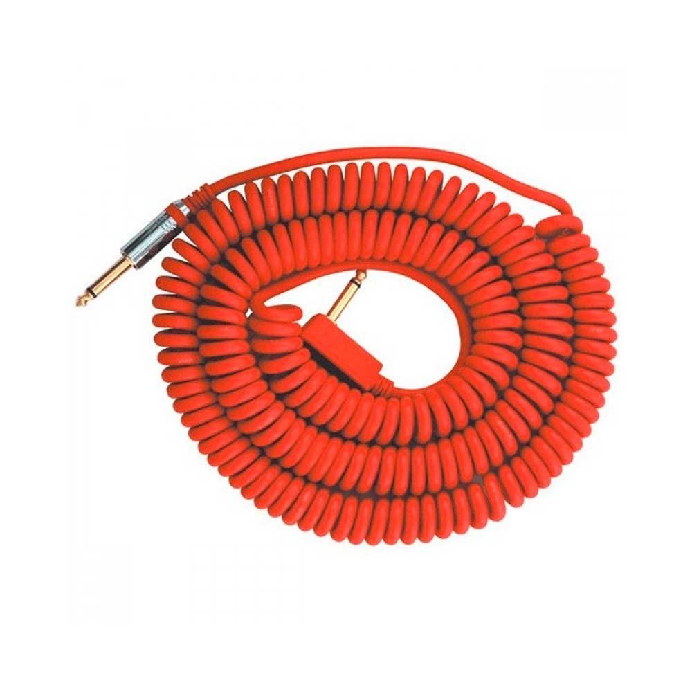 VOX Vintage Coiled Cable VCC-90RD гитарный кабель, красный
