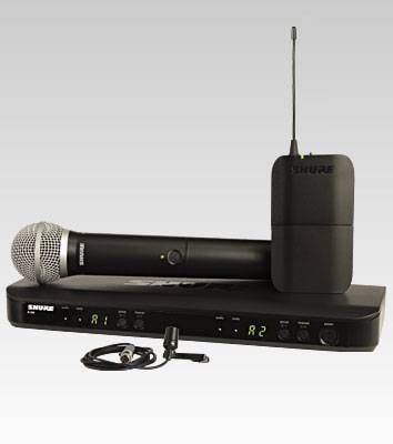SHURE BLX1288E/CVL K3E двухканальная радиосистема