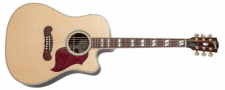GIBSON SONGWRITER DELUXE STUDIO CUTAWAY NATURAL электроакустическая гитара с кейсом купить в Москве: цены, доставка, фото