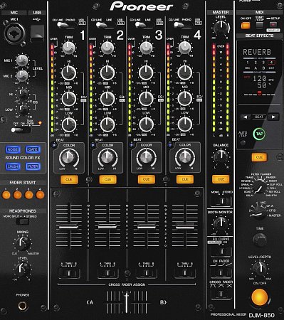 PIONEER DJM-850-K DJ-микшер