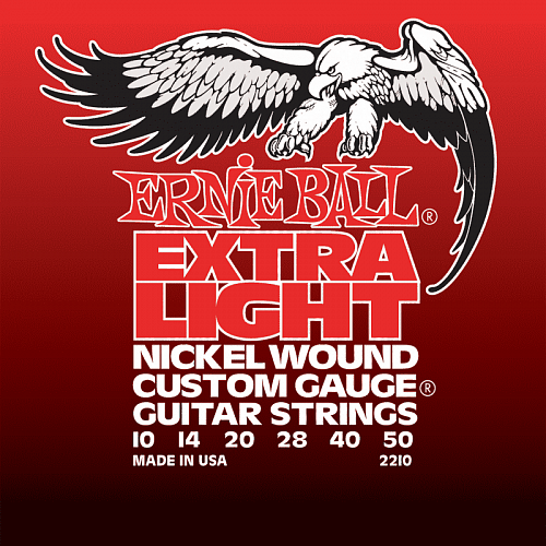 Ernie Ball 2210 струны для электрогитары Nickel Wound Extra Light купить в Москве: цены, доставка, фото Ernie Ball 2210 струны для электрогитары Nickel Wound Extra Light купить в Москве: цены, доставка, фото