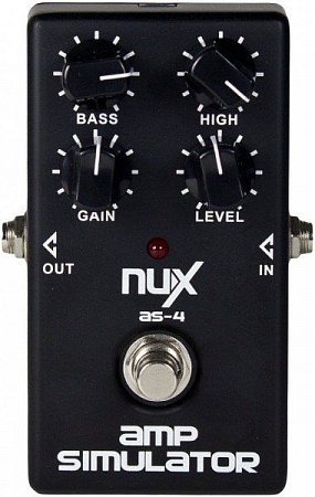 NUX AS-4 - педаль эффектов Modern Amplifier Simulator