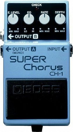 BOSS CH-1 Super Chorus педаль для электрогитары