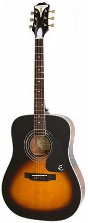 EPIPHONE PRO-1 PLUS Acoustic Vintage Sunburst акустическая гитара купить в Москве: цены, доставка, фото