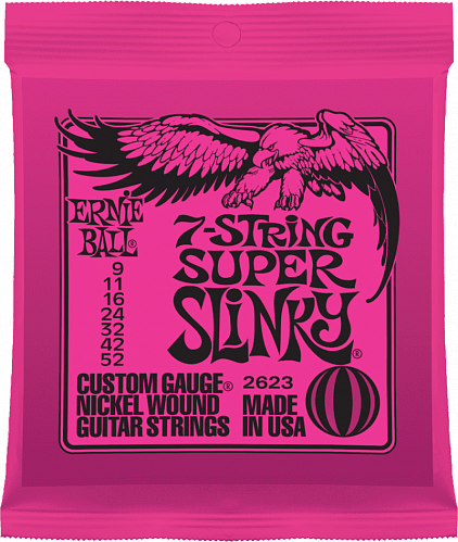 Ernie Ball 2623 струны для 7-струнной электрогитары Nickel Wound Super Slinky 7 купить в Москве: цены, доставка, фото Ernie Ball 2623 струны для 7-струнной электрогитары Nickel Wound Super Slinky 7 купить в Москве: цены, доставка, фото