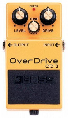 BOSS OD-3 OverDrive педаль для электрогитары
