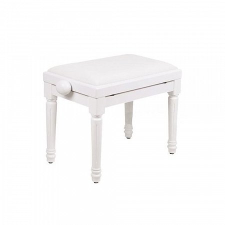 Банкетка фортепианная QP-5141 White купить в Москве: цены, доставка, фото