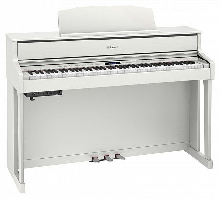 ROLAND HP605-WH цифровое фортепиано_1-я часть комплекта
