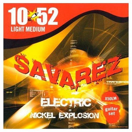 Nickel Explosion Струны для электрогитар SAVAREZ X50LM (10-13-18-30-42-52) купить в Москве: цены, доставка, фото