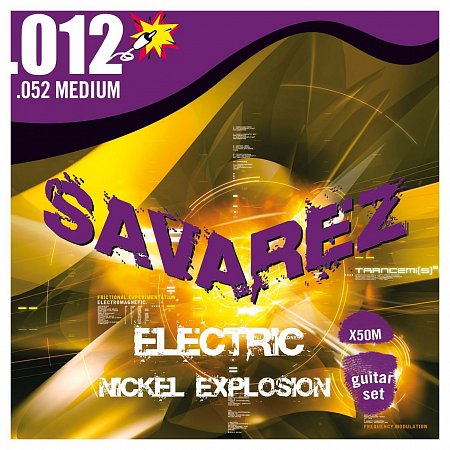 Nickel Explosion Струны для электрогитар SAVAREZ X50M (12-16-24-32-42-52) купить в Москве: цены, доставка, фото