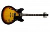 PEAVEY JF-1 Sunburst Полуакустическая гитара, форма LPS купить в Москве: цены, доставка, фото