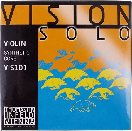 Струны для скрипки THOMASTIK Vision Solo VIS101 4/4 комплект. Для профессионалов