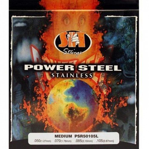 POWER STEEL Струны для бас гитары SIT PSR50105L (50-70-85-105) купить в Москве: цены, доставка, фото POWER STEEL Струны для бас гитары SIT PSR50105L (50-70-85-105) купить в Москве: цены, доставка, фото