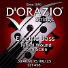 Nickel wound Струны для бас гитар D'ORAZIO 458 (30-40-60-75-100-125) 6 струн купить в Москве: цены, доставка, фото