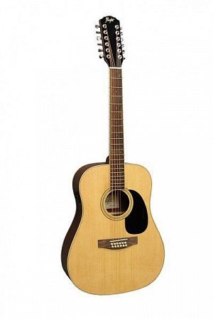 12-ти струнная электроакустическая гитара FLIGHT W 12701/12CEQ NA