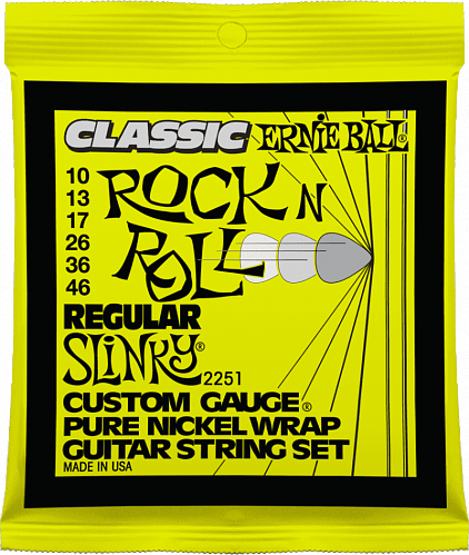 Ernie Ball 2251 струны для электрогитары Classic Pure Nickel Regular Slinky купить в Москве: цены, доставка, фото Ernie Ball 2251 струны для электрогитары Classic Pure Nickel Regular Slinky купить в Москве: цены, доставка, фото