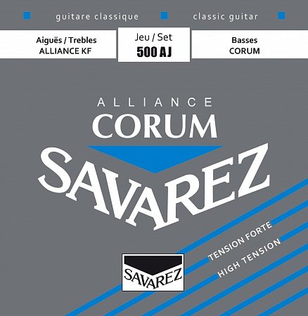 ALLIANCE CORUM Струны для классических гитар SAVAREZ 500 AJ (25-28-34-29-34-44) купить в Москве: цены, доставка, фото