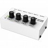 Behringer MICROMIX MX400 4-канальный малошумящий линейный микшерный пульт купить в Москве: цены, доставка, фото