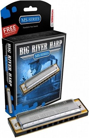 Губная гармоника HOHNER Big river harp 590/20 A (M590106X) купить в Москве: цены, доставка, фото