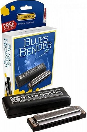 Губная гармоника HOHNER Blues Bender A (M58510X) купить в Москве: цены, доставка, фото