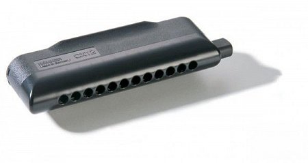 Губная гармоника HOHNER CX 12 Black 7545/48 A (M754520) купить в Москве: цены, доставка, фото