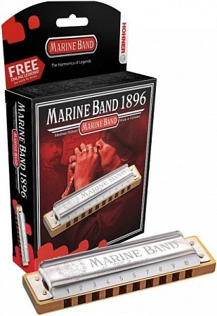 Губная гармоника HOHNER Marine Band 1896/20 A (M1896106X) купить в Москве: цены, доставка, фото