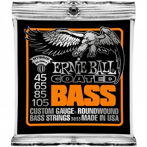 Ernie Ball 3833 струны для бас-гитары Coated Bass Hybrid Slinky купить в Москве: цены, доставка, фото Ernie Ball 3833 струны для бас-гитары Coated Bass Hybrid Slinky купить в Москве: цены, доставка, фото