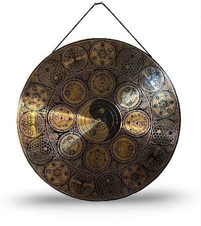 Гонг Непал Etching 60 см купить в Москве: цены, доставка, фото