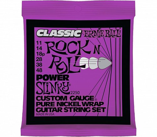 Pure nickel Струны для электрогитары ERNIE BALL 2250 (11-14-18p-28-28-48) купить в Москве: цены, доставка, фото Pure nickel Струны для электрогитары ERNIE BALL 2250 (11-14-18p-28-28-48) купить в Москве: цены, доставка, фото