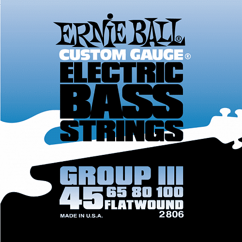Ernie Ball 2806 струны для бас-гитары Flat Wound Bass Group III (45-65-80-100) купить в Москве: цены, доставка, фото Ernie Ball 2806 струны для бас-гитары Flat Wound Bass Group III (45-65-80-100) купить в Москве: цены, доставка, фото